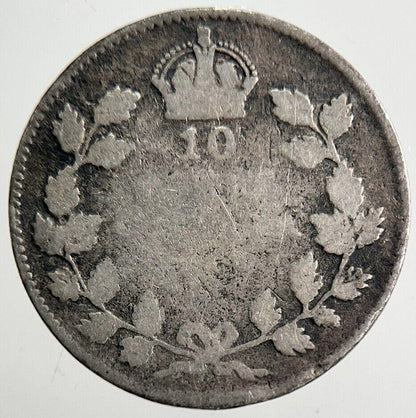 Canadian George V 10 Cents Silver Coin | Fair Grade | a102