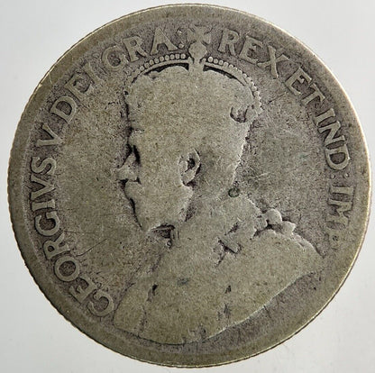 Canada 25 Cents Silver Coin | Fair Grade