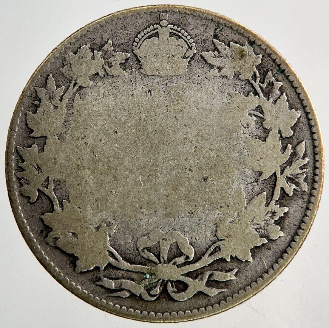 Canada 25 Cents Silver Coin | Fair Grade