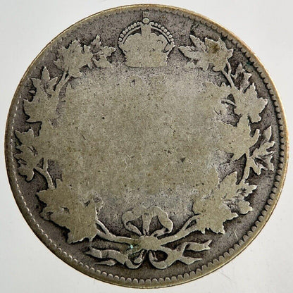 Canada 25 Cents Silver Coin | Fair Grade