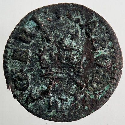 Charles II 2nd Irish Harp Farthing Coin | Fine Collectable Grade