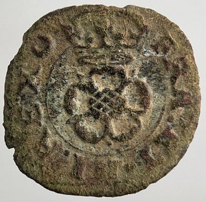 Charles II 2nd Irish Rose Farthing Coin | Fine Collectable Grade