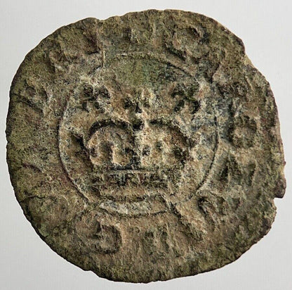 Charles II 2nd Irish Rose Farthing Coin | Fine Collectable Grade