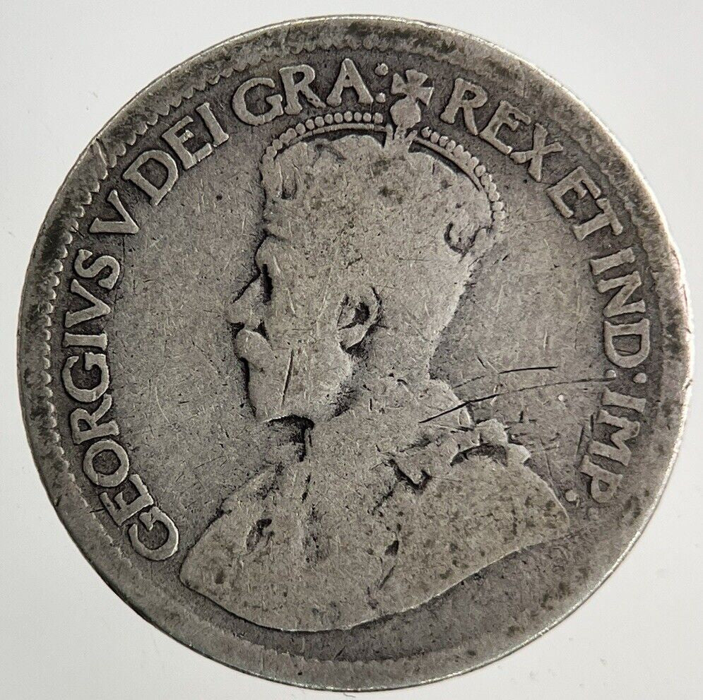 Canada 10 Cents Silver Coin | Fair Grade