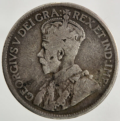 Canada 25 Cents Silver Coin | Fair Grade