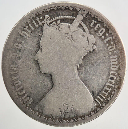 Die-17 Victoria Gothic Florin Silver Coin | Collectable Grade