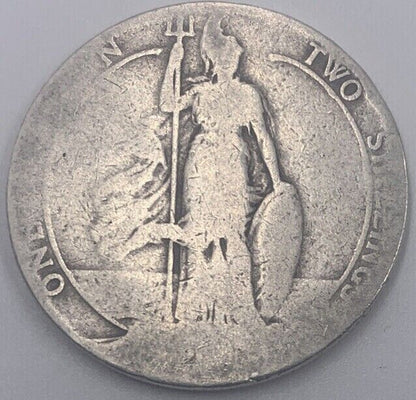 Edward VII Florin | British Silver Coin | Fair Grade | a020