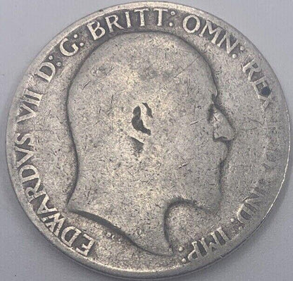 Edward VII Florin | British Silver Coin | Fair Grade | a020