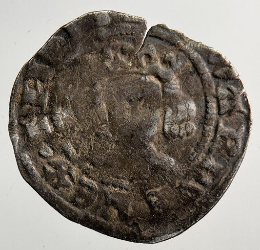 Edward III Common Treaty Penny Hammered Silver Coin | Collectable Grade | a9222