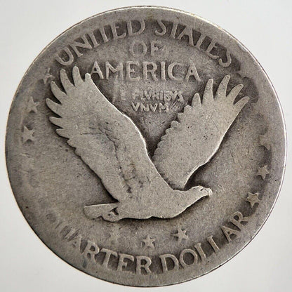 Denver D US USA Standing Liberty Quarter Silver Coin | Collectable Grade | a5533