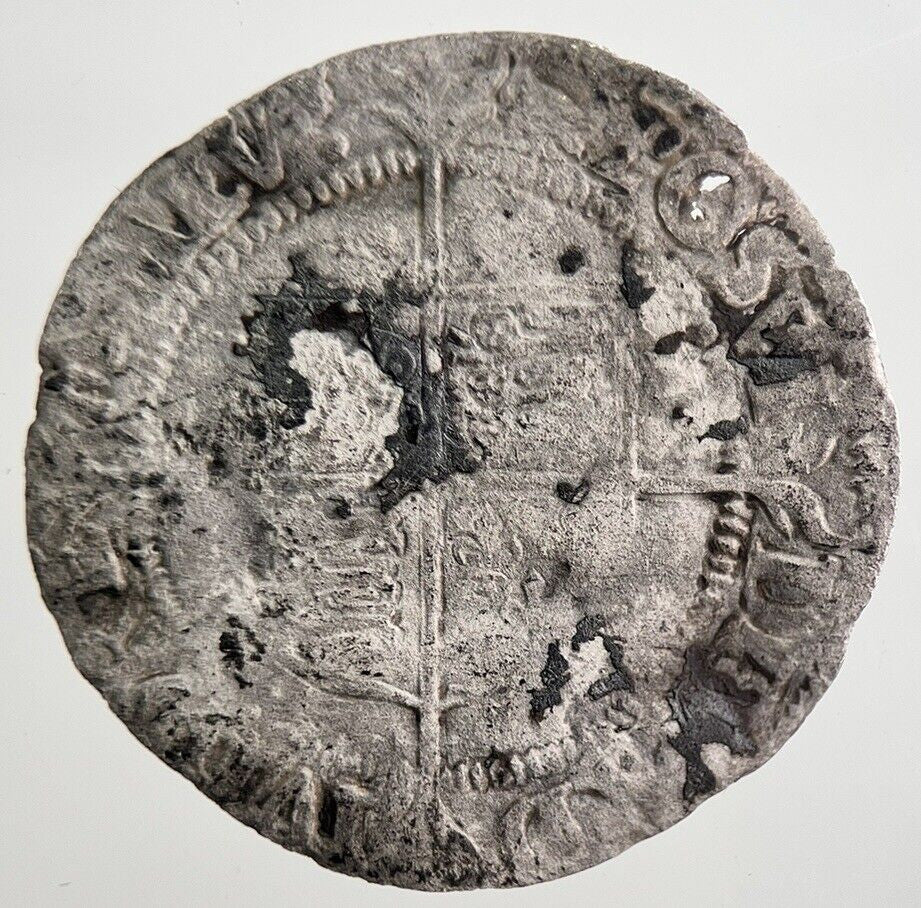 Elizabeth I 1st Groat Silver Hammered Coin | Collectable Grade | a1445