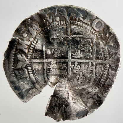 Elizabeth I 1st Groat British Silver Hammered Coin | a8917