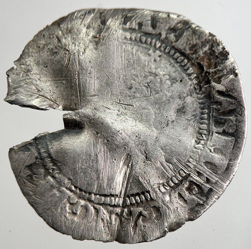 Elizabeth I 1st Groat British Silver Hammered Coin | a8917