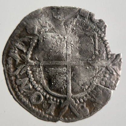Elizabeth I 1st Half-Groat British Silver Hammered Coin | a4443