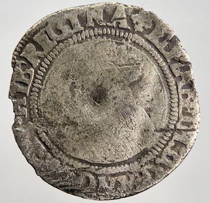 Elizabeth I 1st Groat Hammered Silver Coin | Collectable Grade | a2511
