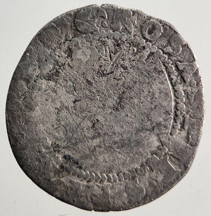 Elizabeth I 1st Half-Groat Silver Hammered Coin | Collectable Grade | a4369