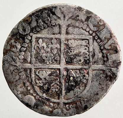 Elizabeth I 1st Half-Groat Silver Hammered Coin | Collectable Grade | a6090