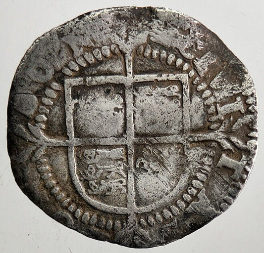 Elizabeth I 1st Half-Groat Silver Hammered Coin | Collectable Grade | a5410