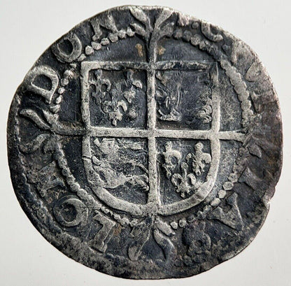 Elizabeth I 1st Half-Groat Silver Hammered Coin | Collectable Grade | a6089