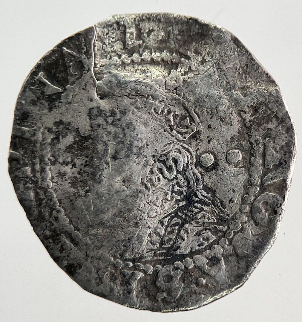 Elizabeth I 1st Half-Groat British Silver Hammered Coin | Collectable Grade