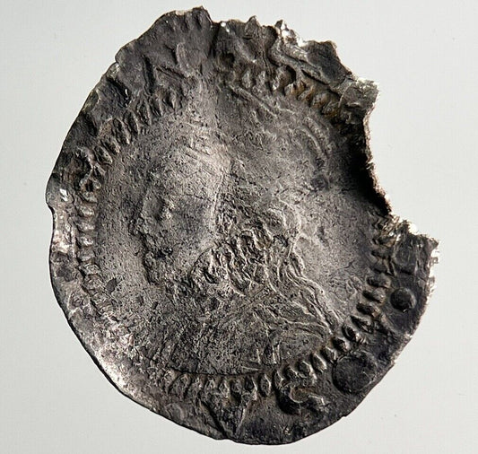 Elizabeth I 1st Penny Hammered Silver Coin | Collectable Grade | a075