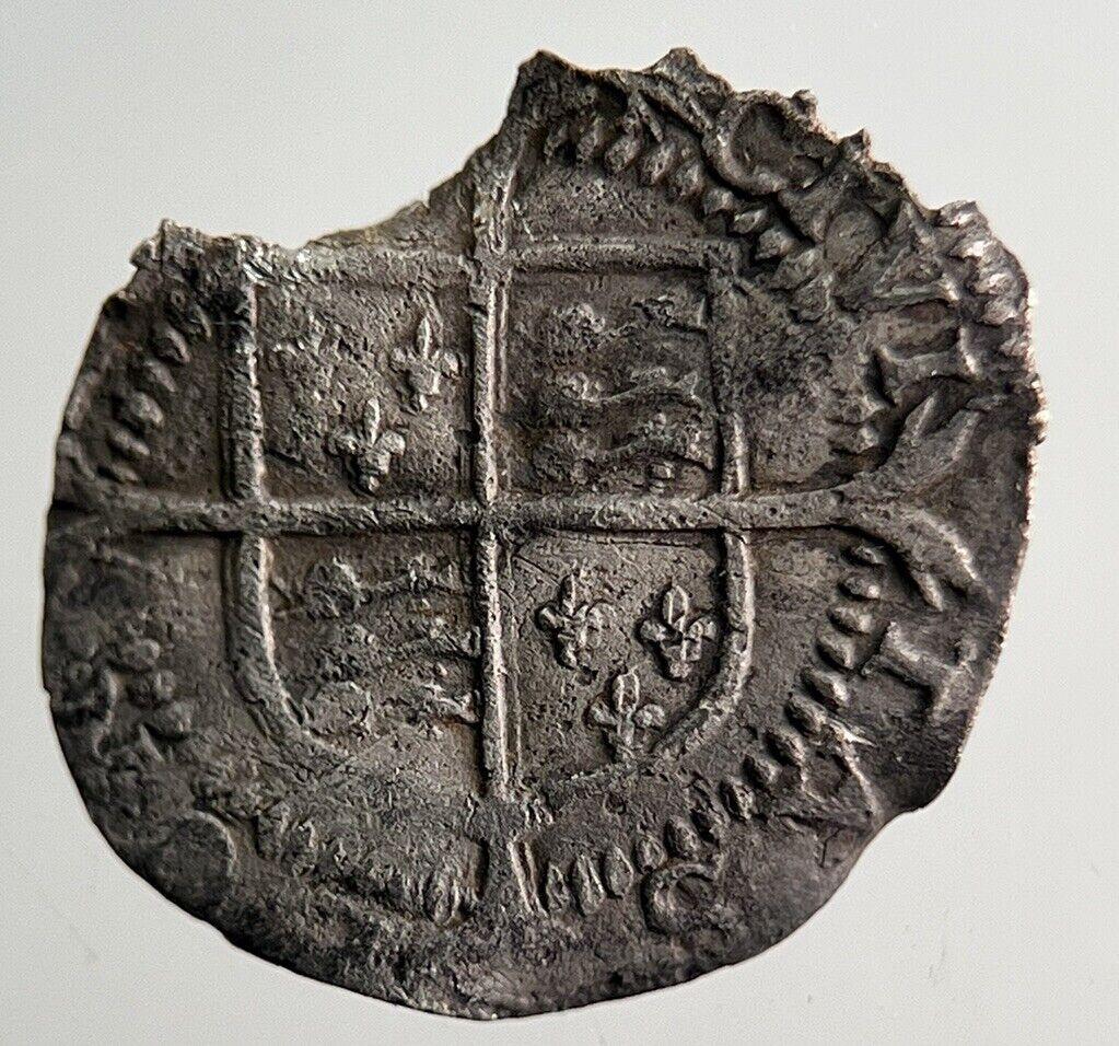 Elizabeth I 1st Penny Hammered Silver Coin | Collectable Grade | a075