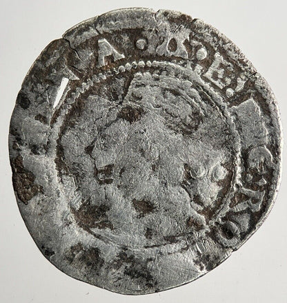 Elizabeth I 1st Half-Groat Hammered Silver Coin | Collectable Grade | a9654