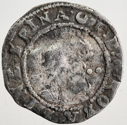 Elizabeth I 1st Half-Groat Hammered Silver Coin | Collectable Grade | a5810
