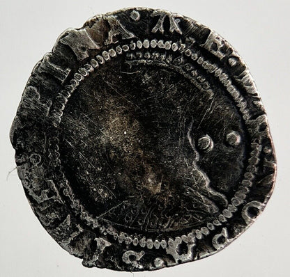 Elizabeth I 1st Half-Groat Hammered Silver Coin | Collectable Grade | a9749