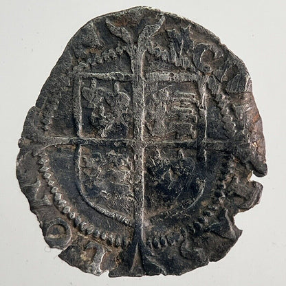 Elizabeth I 1st Penny Hammered Silver Coin | Collectable Grade | a6106