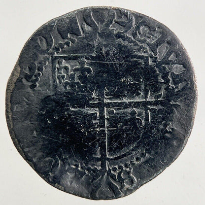 Elizabeth I 1st Hammered Half-Groat Silver Coin | Collectable Grade
