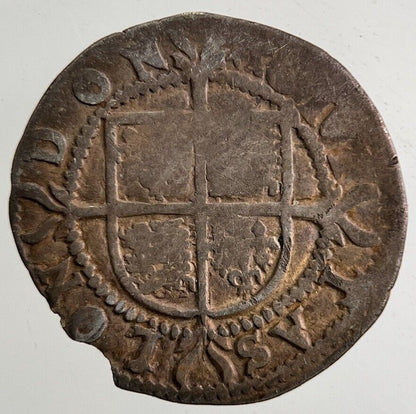 Elizabeth I 1st Hammered Half-Groat Silver Coin | Collectable Grade