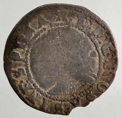 Elizabeth I 1st Hammered Half-Groat Silver Coin | Collectable Grade