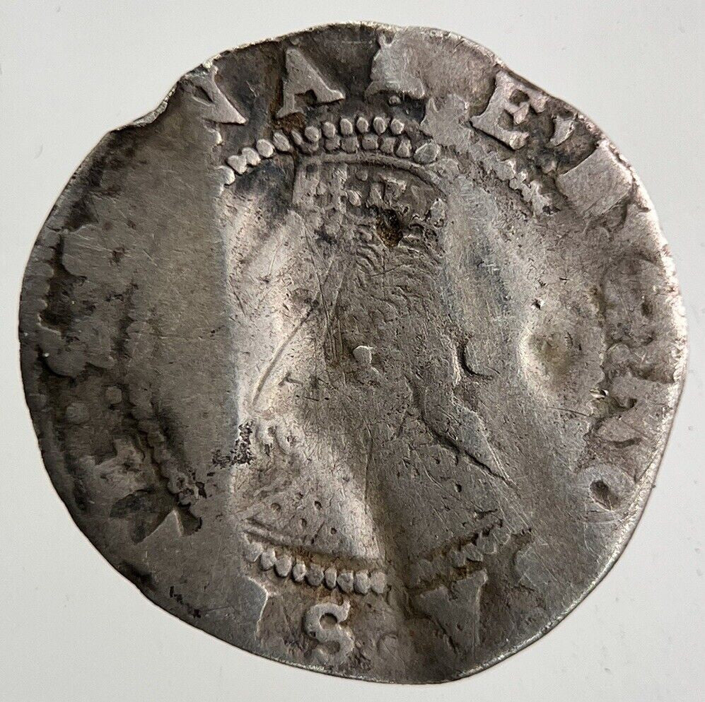Elizabeth I 1st Hammered Half-Groat Silver Coin | Collectable Grade