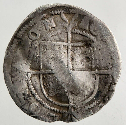 Elizabeth I 1st Hammered Half-Groat Silver Coin | Collectable Grade