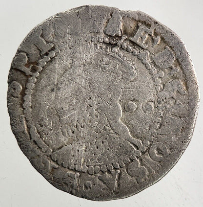 Elizabeth I 1st Hammered Half-Groat Silver Coin | Collectable Grade