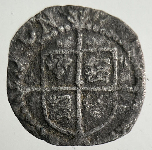Elizabeth I 1st Penny Hammered Silver Coin | Collectable Grade