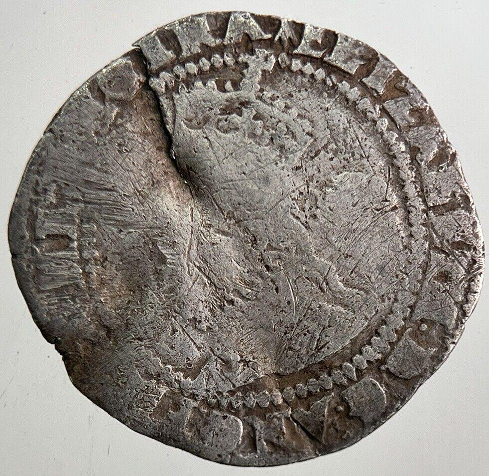 Elizabeth I 1st Threepence Silver Hammered Coin | Collectable Grade | a5408
