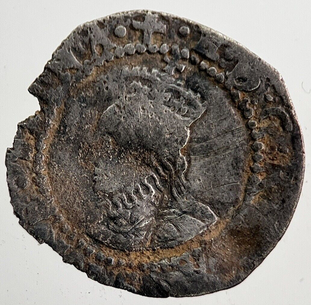 Elizabeth I 1st Penny Silver Hammered Coin | Collectable Grade | a6095