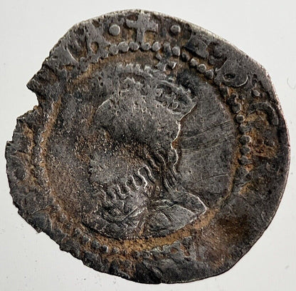 Elizabeth I 1st Penny Silver Hammered Coin | Collectable Grade | a6095