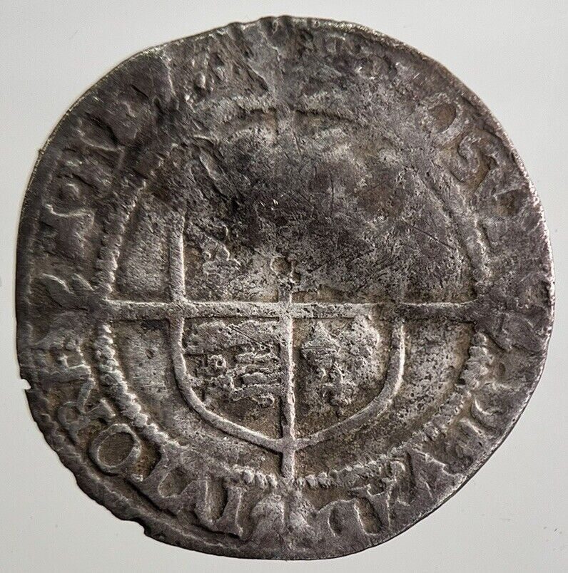 Elizabeth I 1st Threepence Silver Hammered Coin | Collectable Grade | a3251