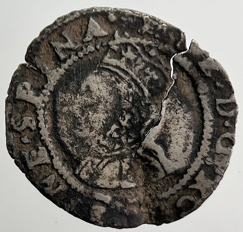 Elizabeth I 1st Penny Silver Hammered Coin | Collectable Grade | a6093