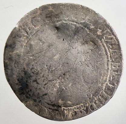 Elizabeth I 1st Sixpence Silver Hammered Coin | Collectable Grade | a3105