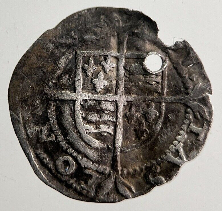 Elizabeth I 1st Penny Silver Hammered Coin | Collectable Grade | a1217