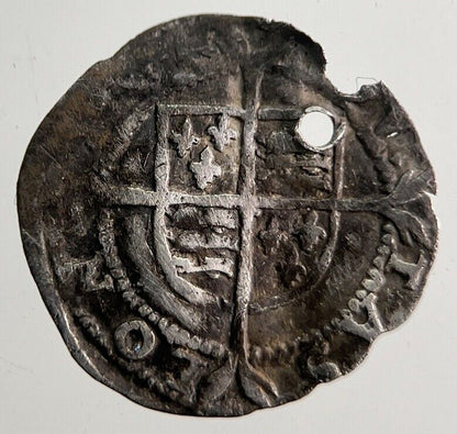 Elizabeth I 1st Penny Silver Hammered Coin | Collectable Grade | a1217