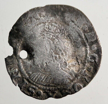 Elizabeth I 1st Penny Silver Hammered Coin | Collectable Grade | a1217