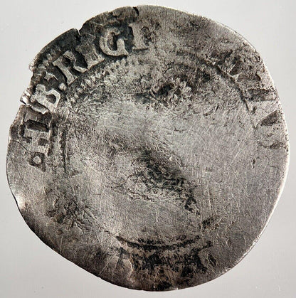 Elizabeth I 1st Silver Groat Hammered Coin | Fair Grade | a1543