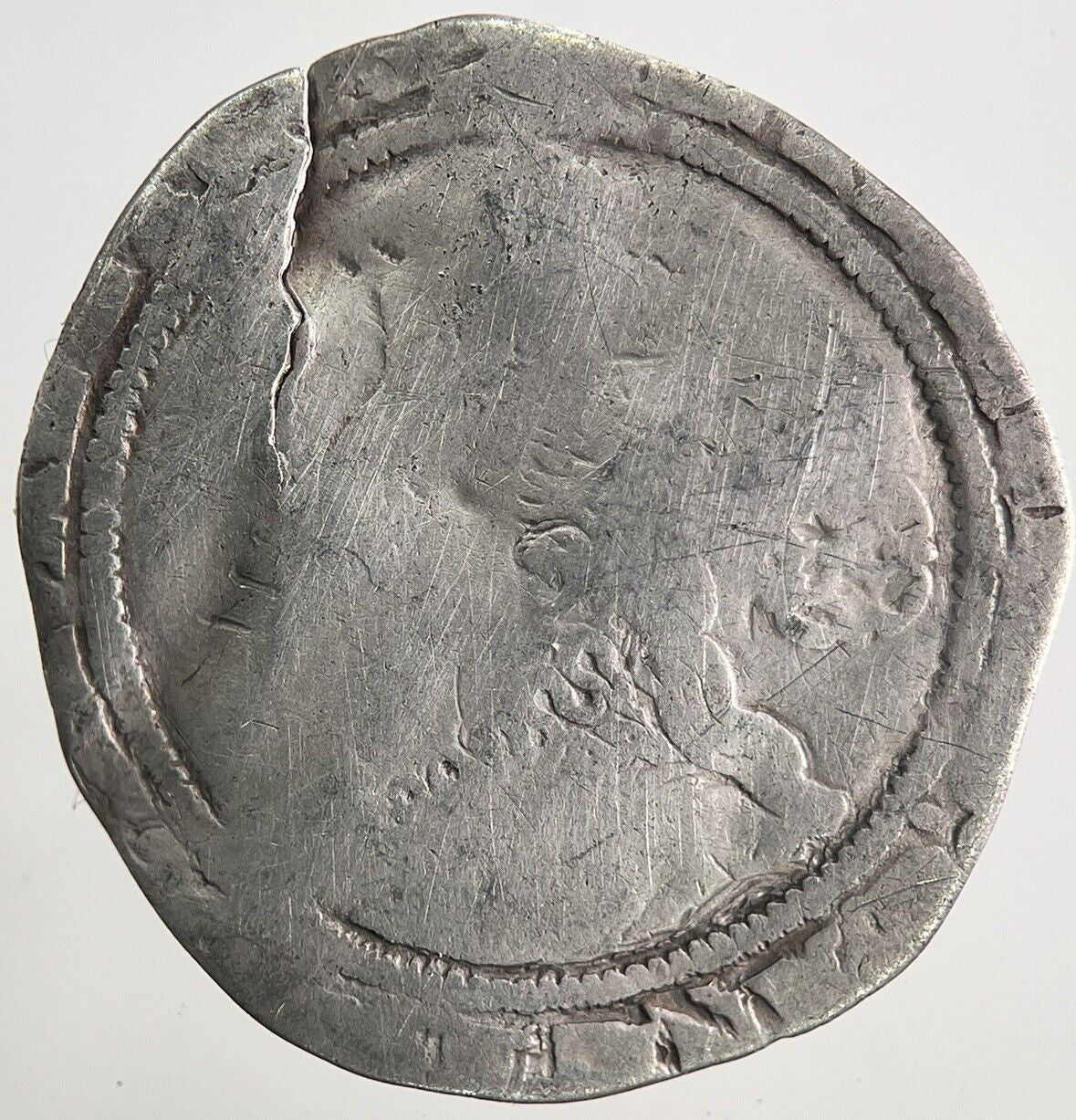 Elizabeth I 1st Sixpence British Silver Hammered Coin | a9957