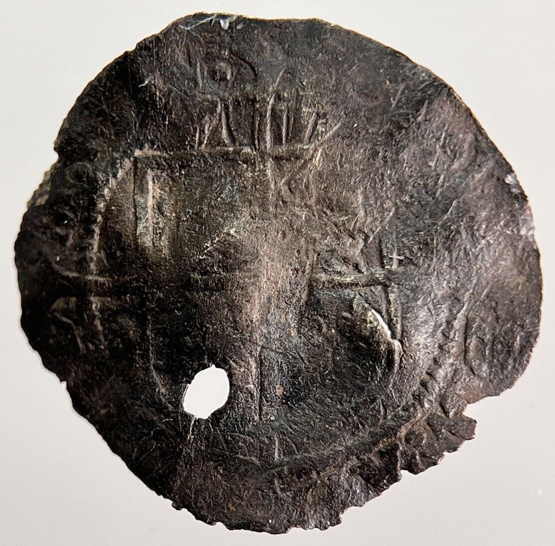 Elizabeth I 1st Silver Half Groat Hammered Coin | Fair Grade | a848