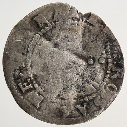 Elizabeth I 1st Silver Half-Groat Hammered Coin | Collectable Grade